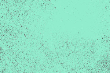 Beautiful blue green  textured plaster on the wall.