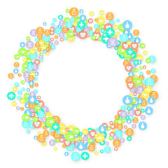 Pharmacy Background. Clinic Backdrop.