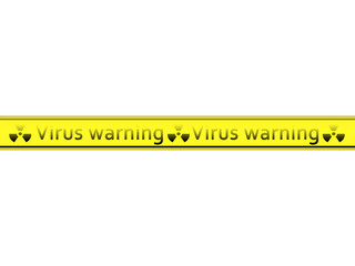 Virus warning