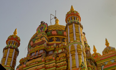 Shree Khandoba temple dome, Jejuri, Pune, Maharashtra.
