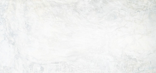 White or gray blank grunge concrete or cement wall texture abstract background