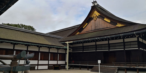Big Palace in Kyoto Japan
