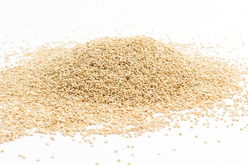 Quinoa seeds source of fiber and vegetable fats