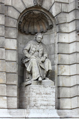 Statue of Erkel Ferenc in Budapest