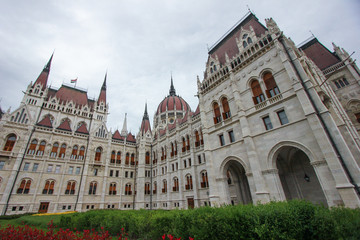 Fototapeta premium The building of Hungarian Parliament