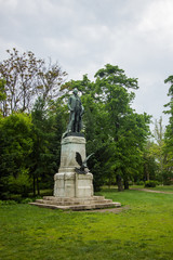 Washington statue in Vajdahunyad castle