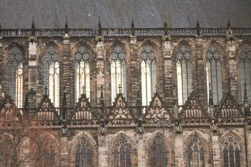 Magdeburger Dom; Detail am Langhaus (Nordseite)
