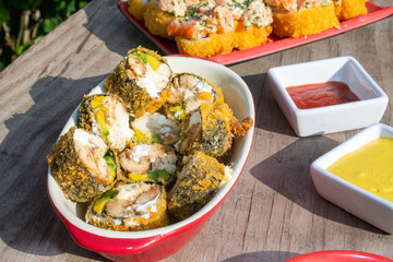 Dos sushis diferentes