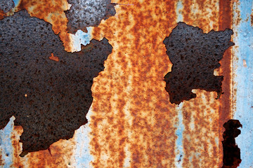 Metal Rust Background, old metal iron rust texture