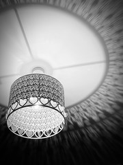 chandelier in a room