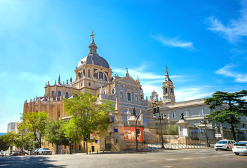 Cathedral de la Almudena. Madrid, Spain