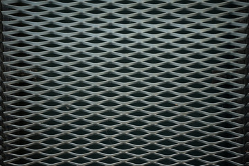 Silver Expanded Metal Plates Texture Background / exterior facade
