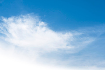 Obraz premium blue sky with clouds background