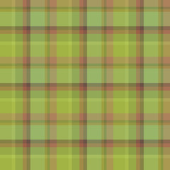 Seamless pattern in green moss and forest colors for plaid, fabric, textile, clothes, tablecloth and other things. Vector image.