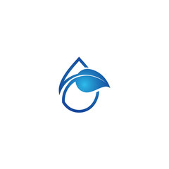 Water drop icon graphic design template vector illustration