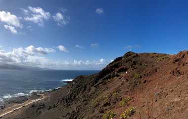 Fototapeta na wymiar Panorama from around La Isleta