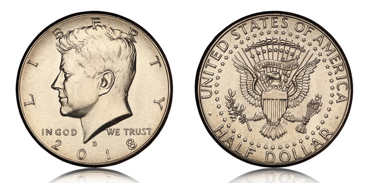 american half dollar coin from 2018