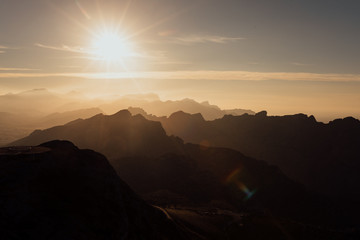 Atardecer en Mallorca, cabo Formentor, España