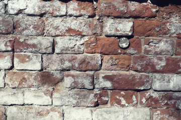 old brick wall background / abstract vintage background, vintage stones, bricks texture