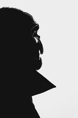 halloween mystic scary gloomy skull human head