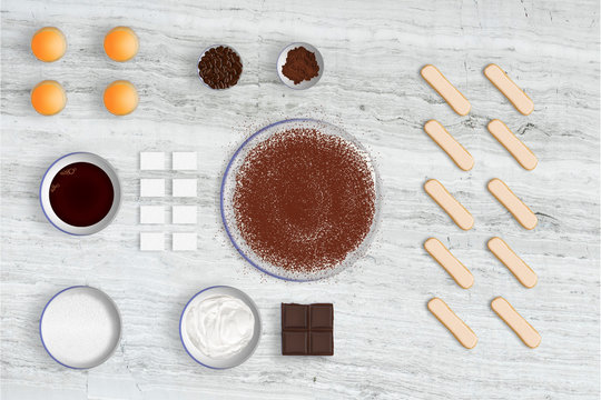 Tiramis&ugrave; e ingredienti