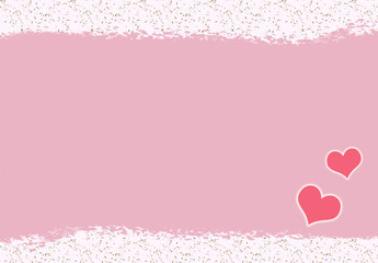 abstract pink background may used  in happy valentine's day 2020 background.