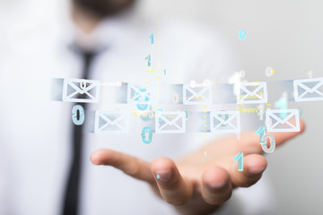 Mail Communication Connection message to mailing