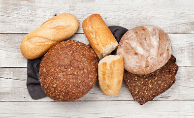 Various bread