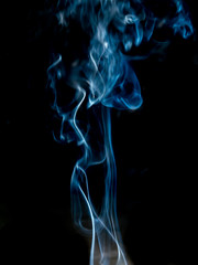 smoke texture on black background