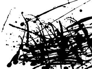 texture black ink japan background.Black Ink Background.