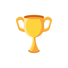 Isolated trophy icon vector design