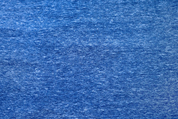 texture of the blue cloth is the background.
