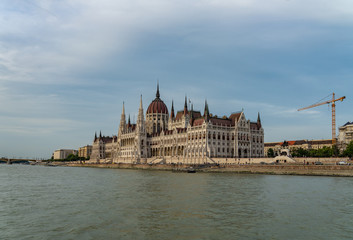 Fototapeta premium Parliament Building in Budapest, Hungary.