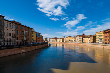 View of the river Arno or 