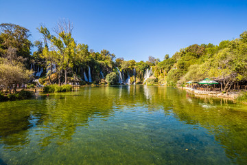 Obraz premium Kravica Waterfall - Bosnia and Herzegovina, Europe