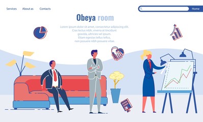 Obeya Room Department Meeting and Work Planning.