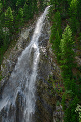 Findelbach Wasserfall Gornergrat Schweiz