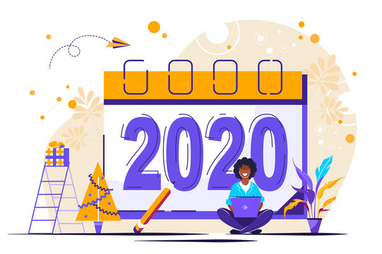 Vector illustration little people 