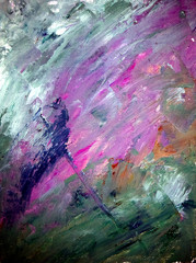Abstract background, oil, canvas. Photo, palette for painting, different color combinations of paint.