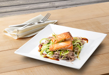 salmon teriyaki 