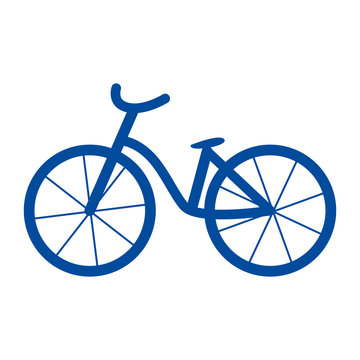 シンプルでかわいいオランダの自転車のイラスト Stock Vector Adobe Stock