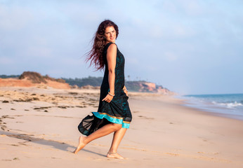 dancer on the beach