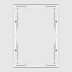 image, decorative ornamental frame, original design