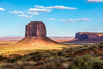 The unique landscape of Monument Valley, Utah, USA.