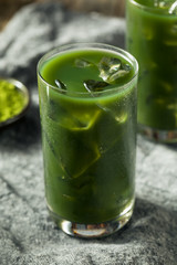 Homemade Iced Matcha Drink