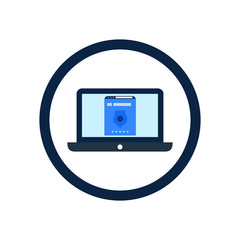 Website browsing security protection icon