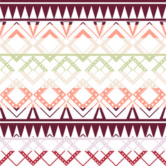 Seamless vector tribal texture set. Tribal seamless texture. Boho stripes. Striped vintage boho fashion style pattern background with tribal shape elements.