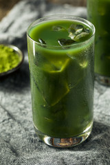Homemade Iced Matcha Drink