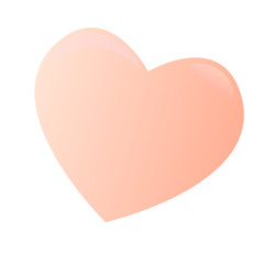 Isolated heart icon