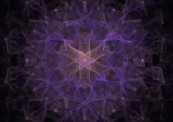 colorfully abstract fractal image